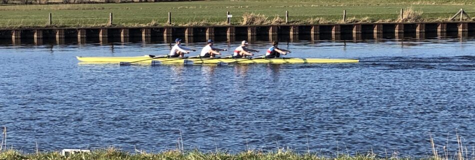 Junioren roeien is trainen met vallen en opstaan